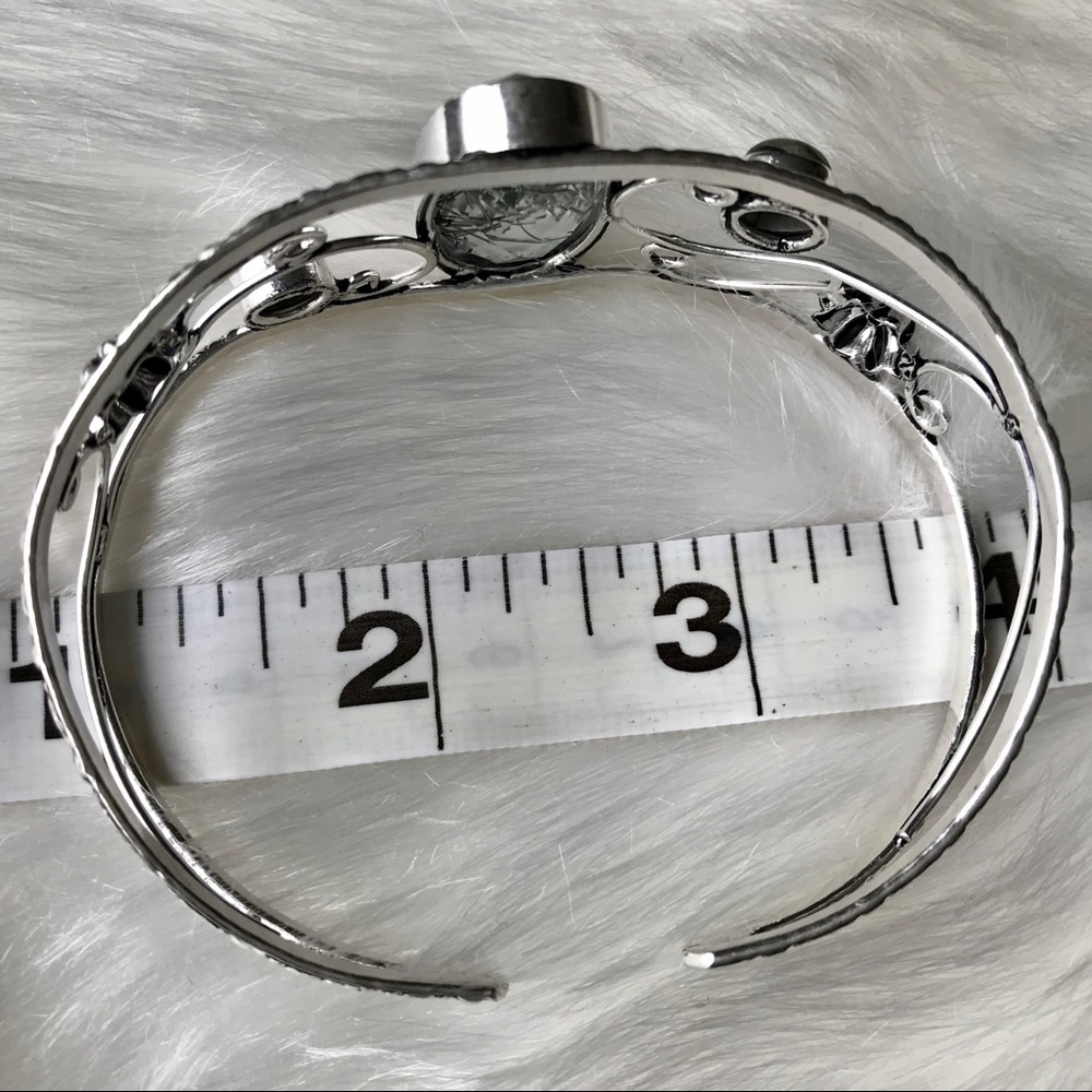 Gorgeous Lab. Created Black Rutile & Labradorite. - image 5